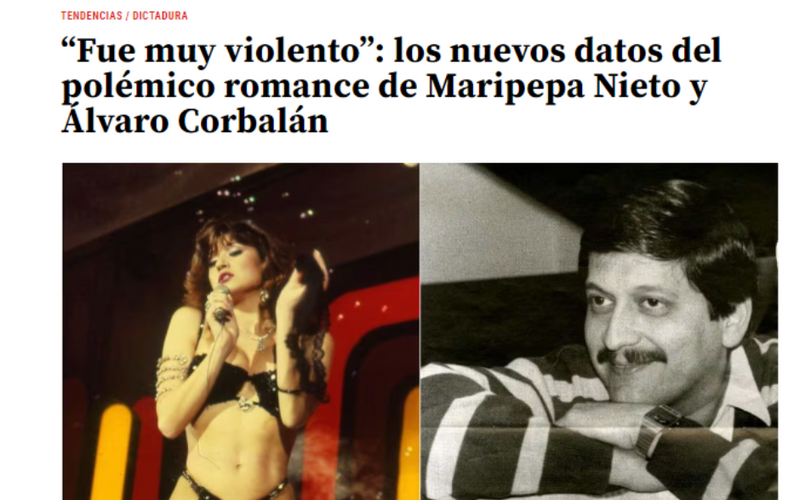 "Mucha tele": los nuevos datos del polémico romance de Maripepa Nieto y Álvaro Corbalán