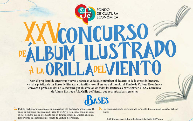 XXV Concurso de álbum ilustrado A la orilla del viento - 2024