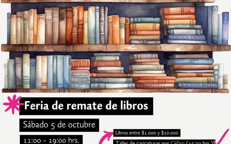 📚 ¡Se nos viene una nueva Feria de Remate de Libros en Valpo! 🌟