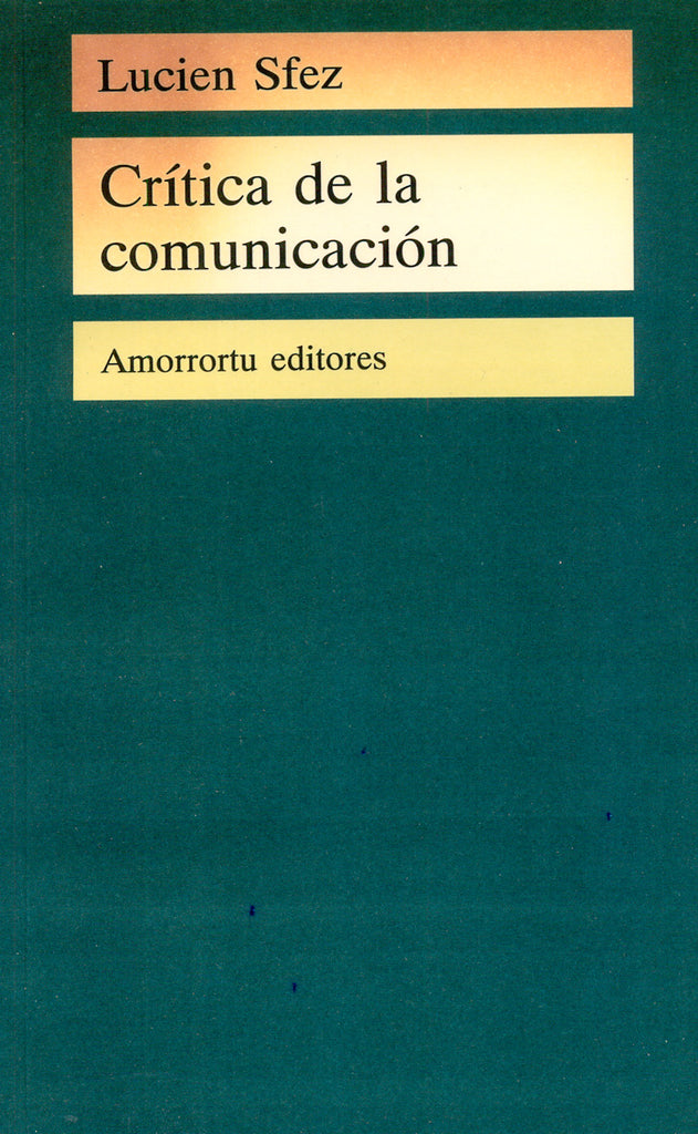 Crítica de la comunicación