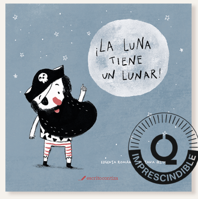 La luna tiene un lunar