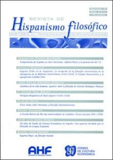 Revista de hispanismo filosófico n°19